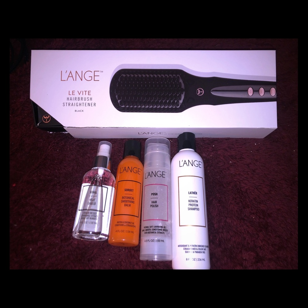 L’ange Hairbrush Straightener & styling products